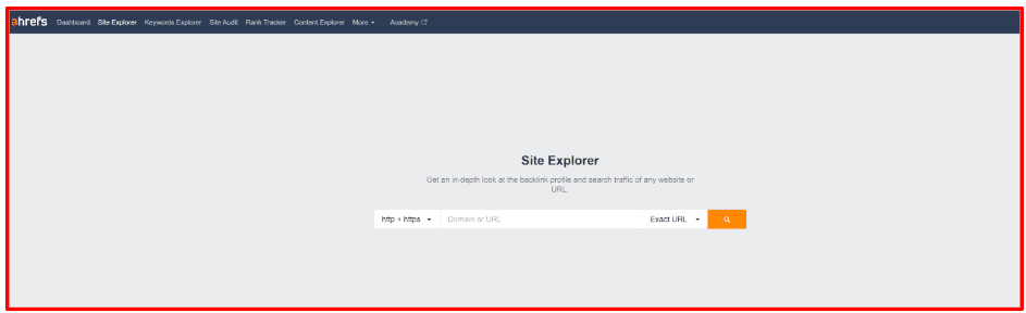 Ahrefs Content Explorer instrument SEO